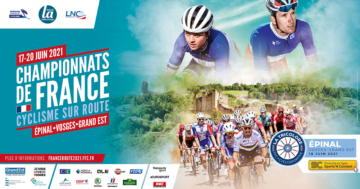 Tout savoir sur les championnats de France de cyclisme sur route à Épinal du 17 au 20 juin