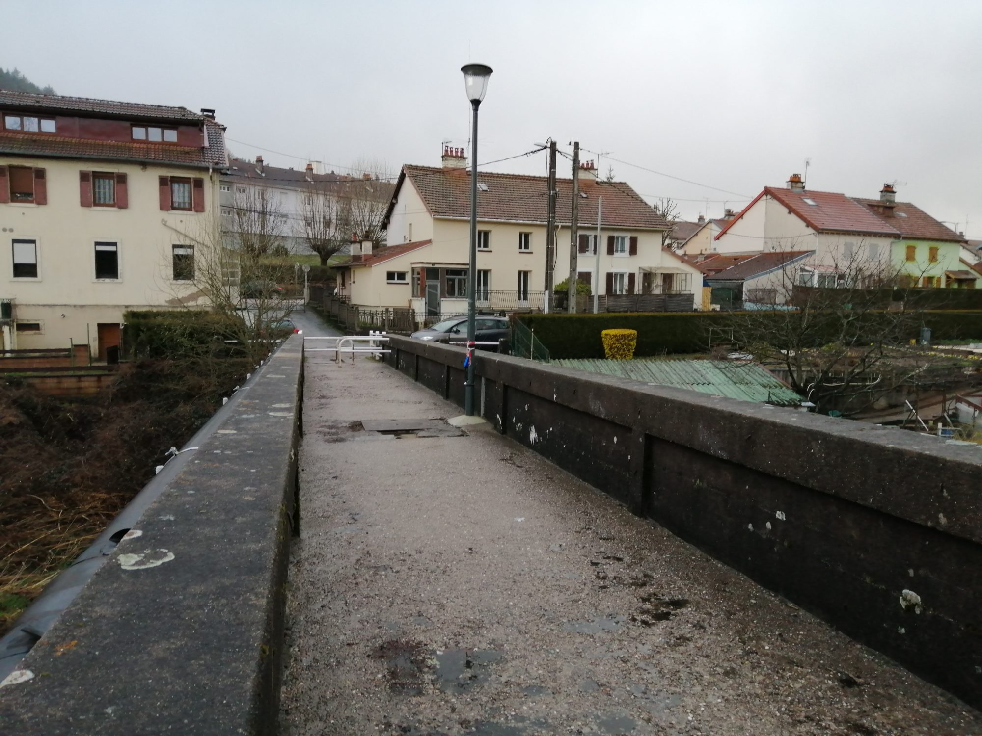 Fermeture à la circulation de la passerelle des Grands Sables