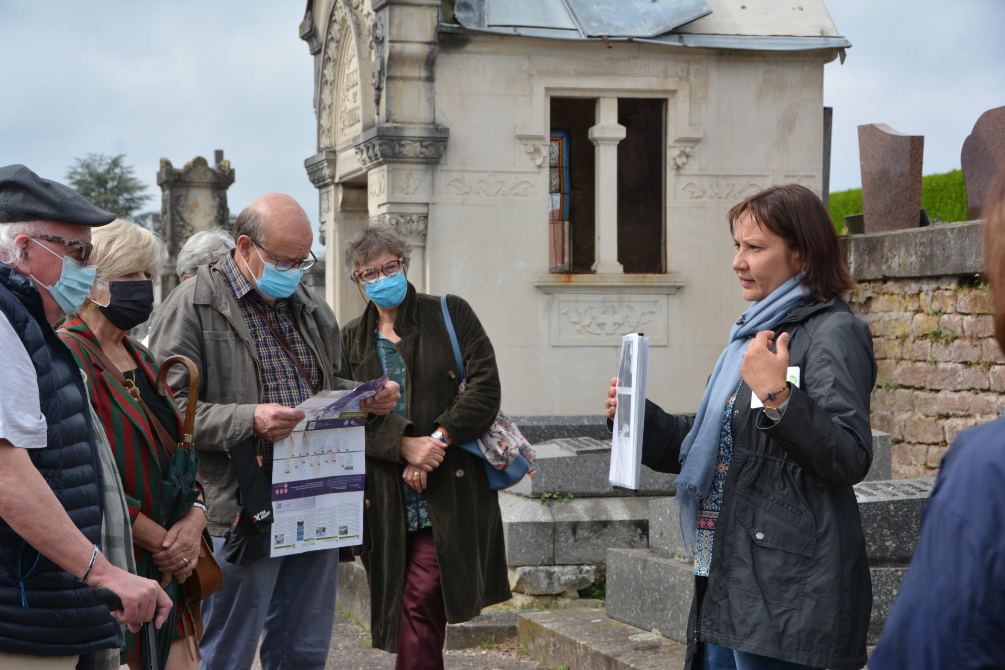 Inauguration du parcours Epi’taphes 6