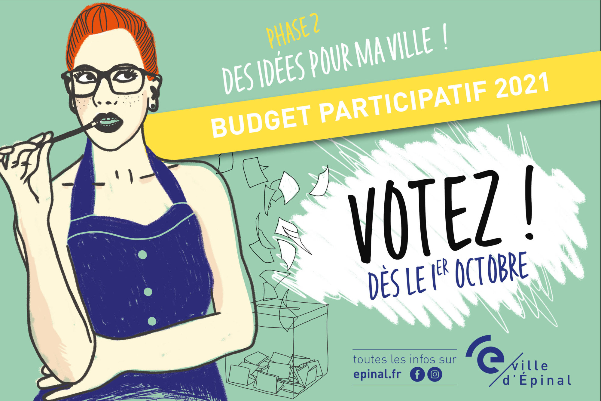 Budget participatif : votez au marché couvert ce samedi matin !