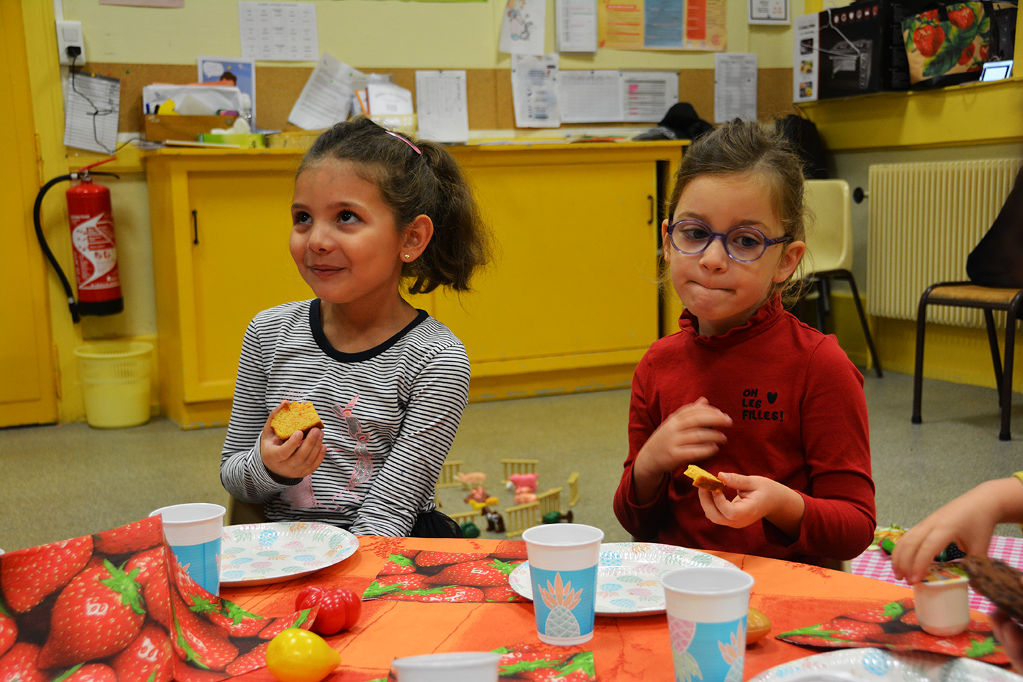 Un petit déjeuner offert aux enfants des garderies des écoles maternelles