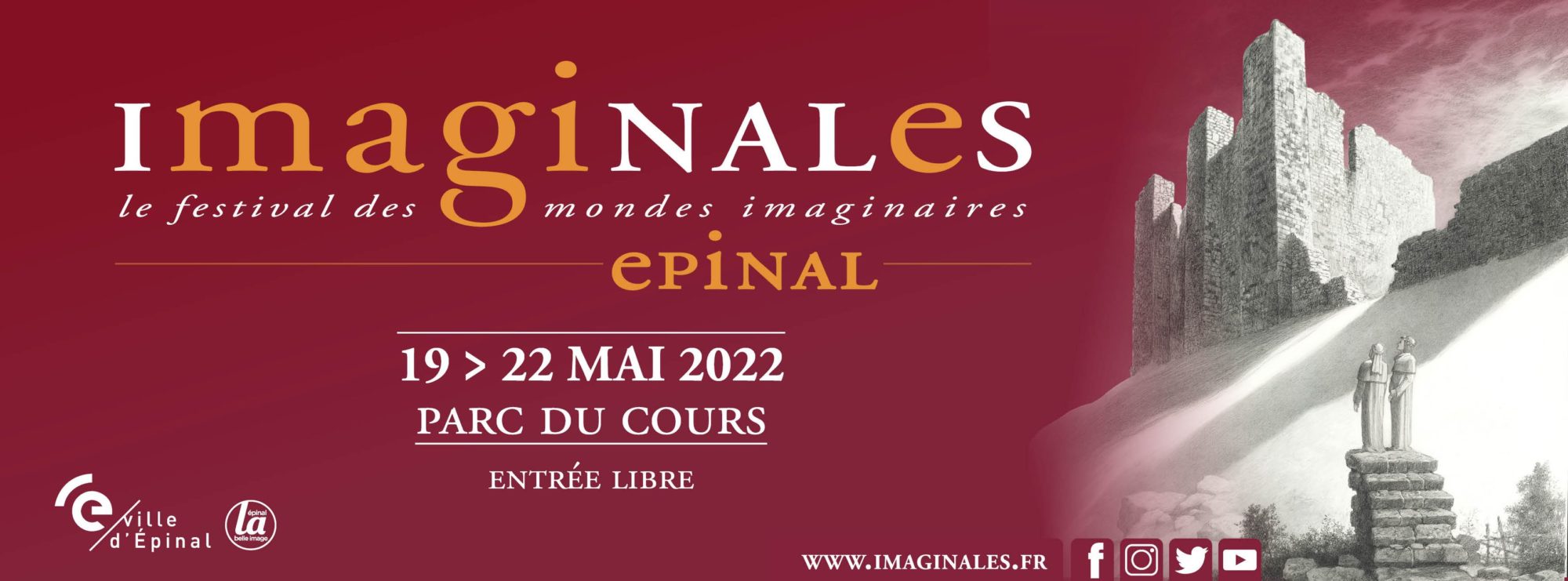 Les Imaginales 2022 : J-2 avant le coup d’envoi !