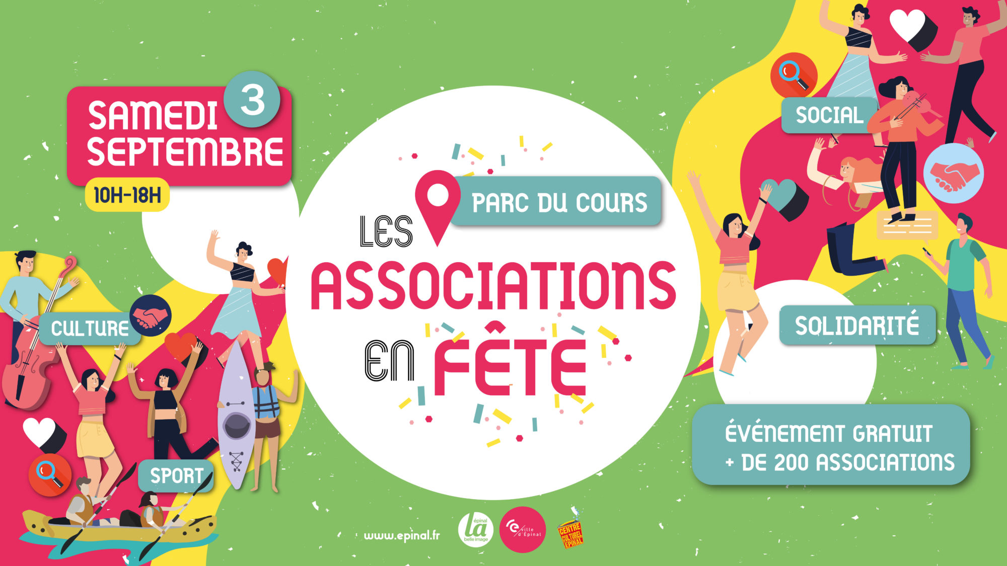 Les associations en fête samedi 3 septembre