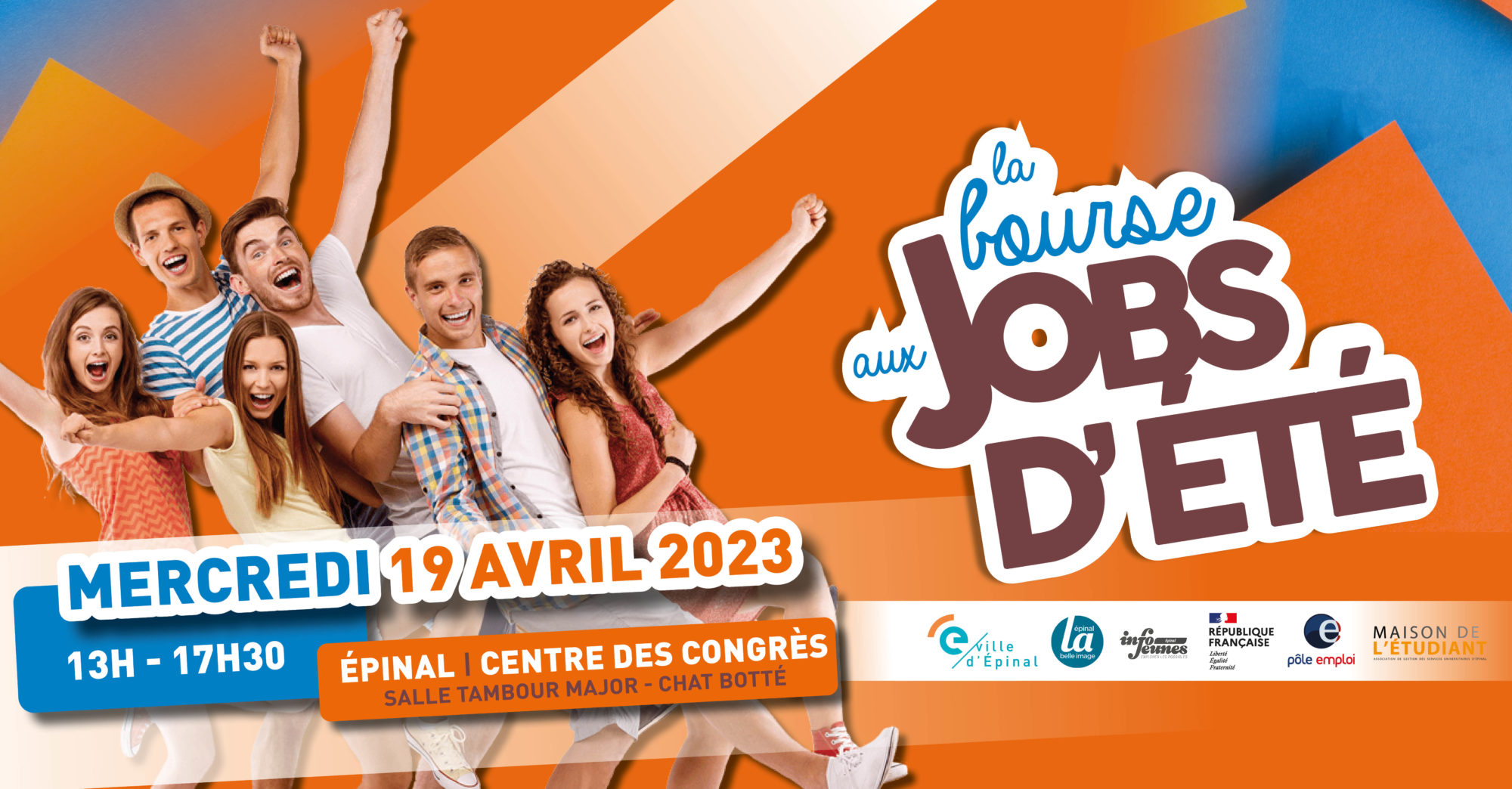 La Bourse aux jobs d’été de la Ville d’Épinal revient le mercredi 19 avril 2023