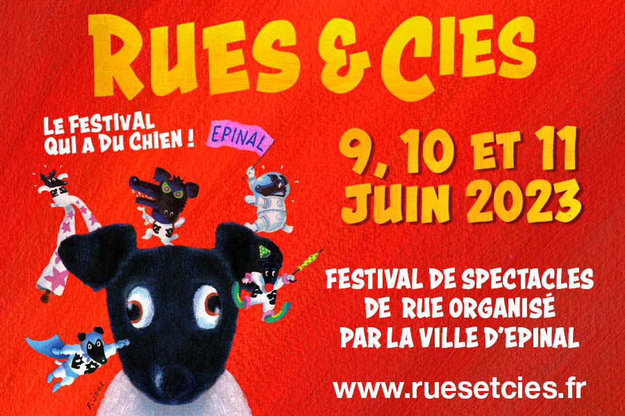 Rues & Cies : 40e édition du 9 au 11 juin !