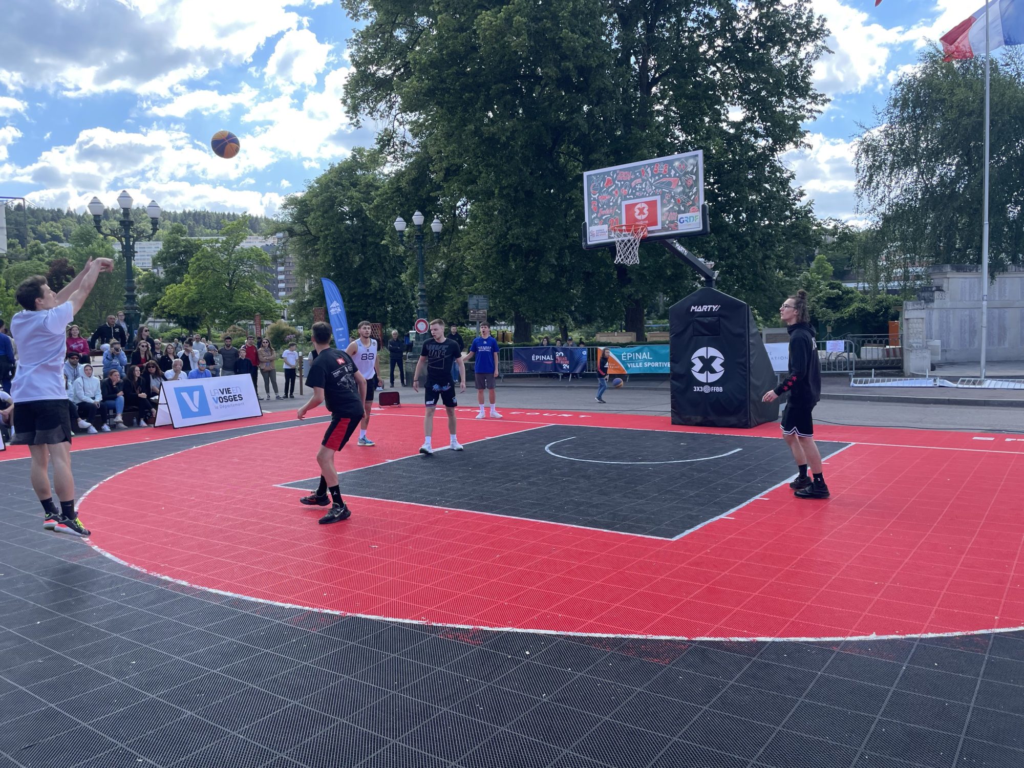 Inscription pour les tournois de basket 3×3 le 22 décembre à Épinal