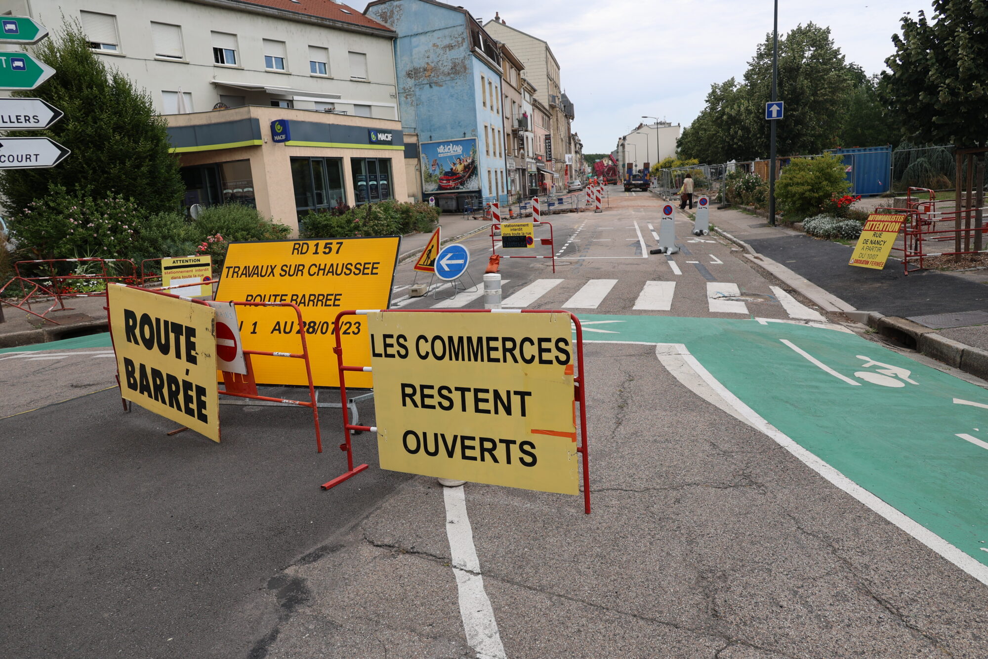 Bientôt un nouvel enrobé pour la rue de Nancy