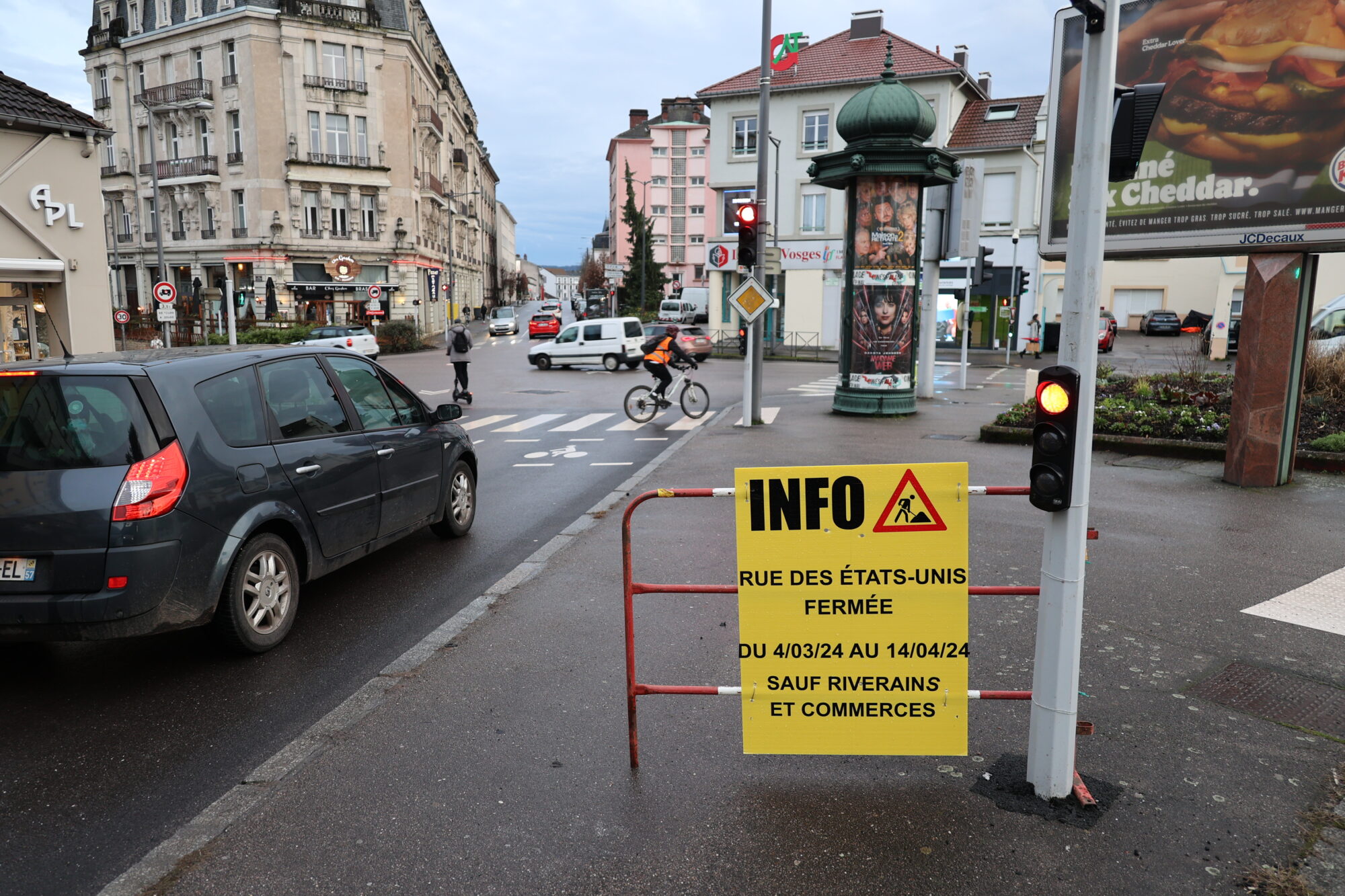 Travaux : déviations de la circulation dans le secteur de la gare du 26 février au 12 avril 2024