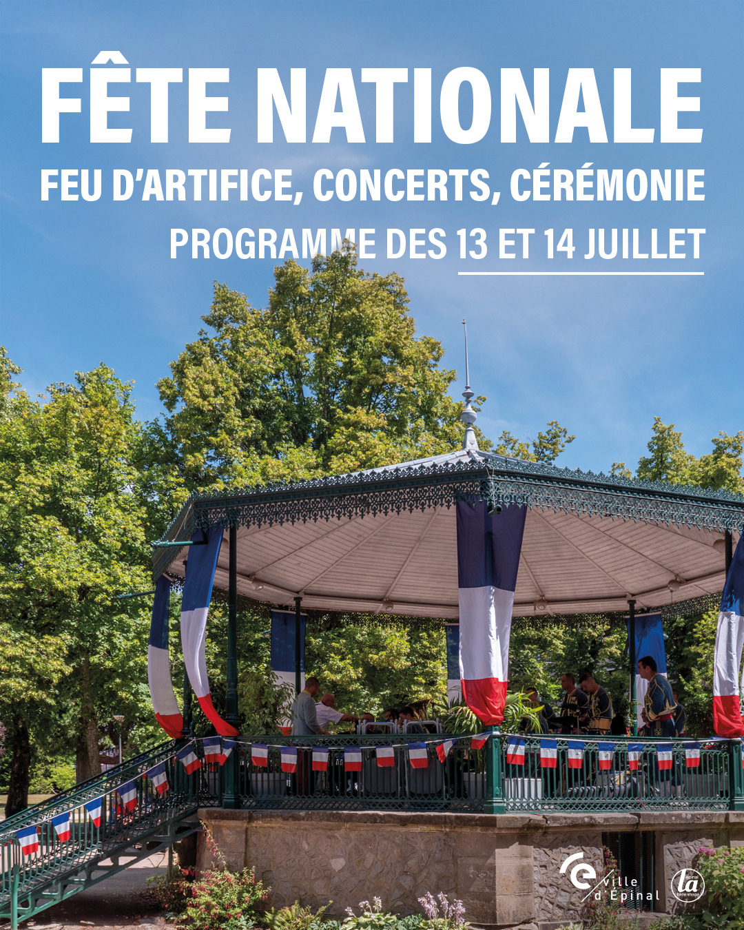Fête nationale : deux jours de festivités !