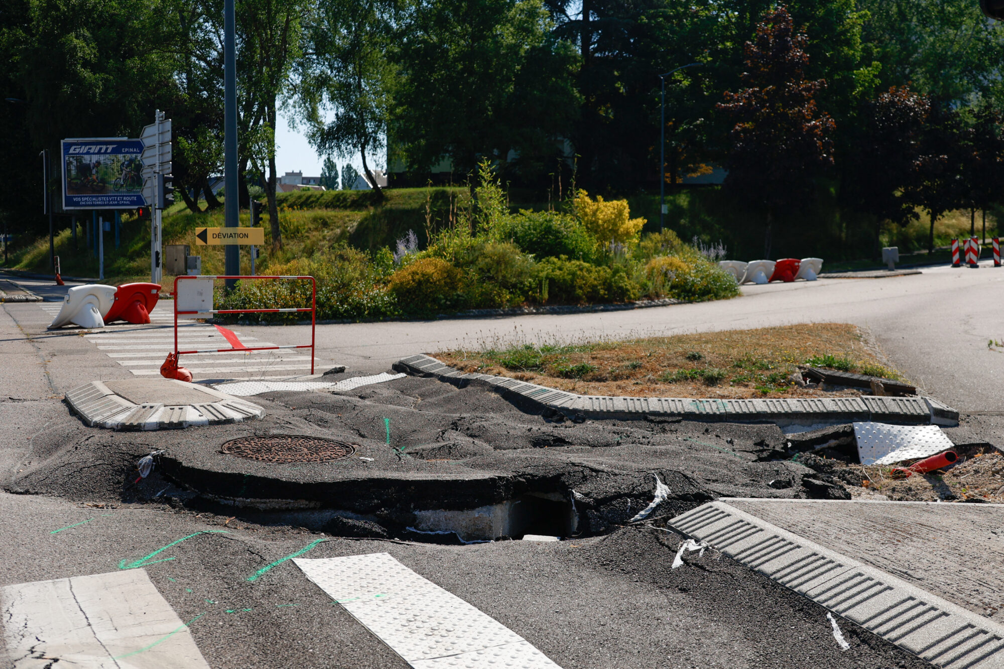 Route de Jeuxey : quatre semaines de travaux à partir du 7 juillet