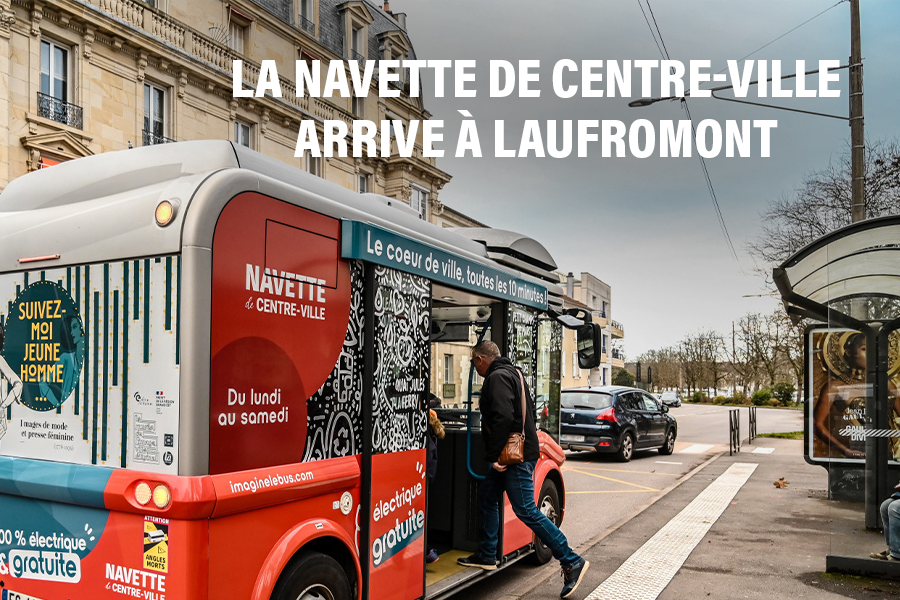 Une nouvelle navette électrique pour le quartier de Laufromont à Épinal