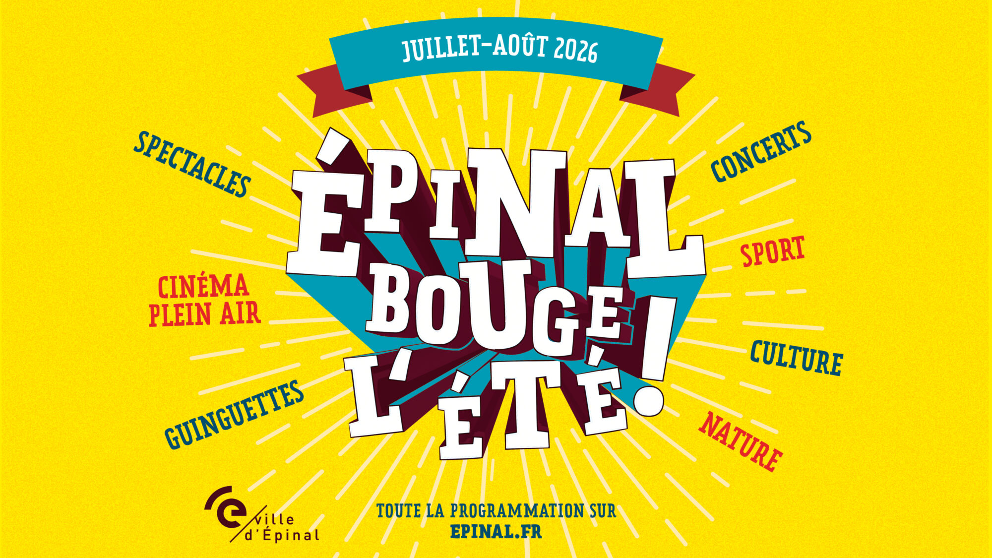 “Épinal bouge l’été !” : Découvrez la programmation 2026