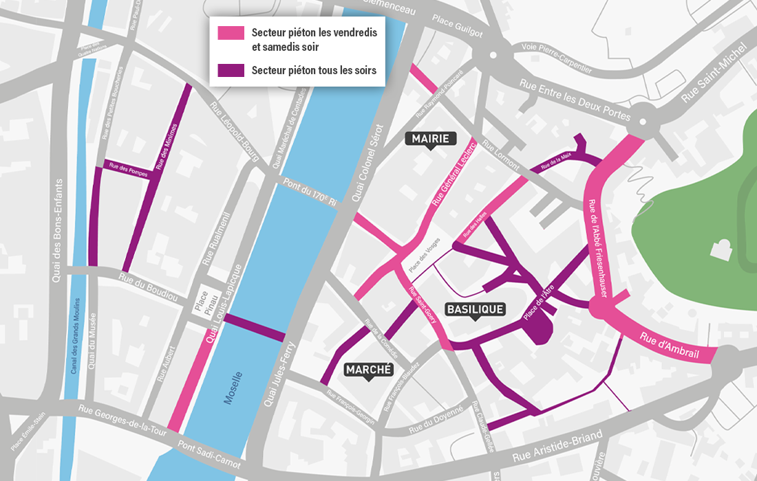 Illustration de l'article : Piétonnisation du centre-ville les soirs d'été !