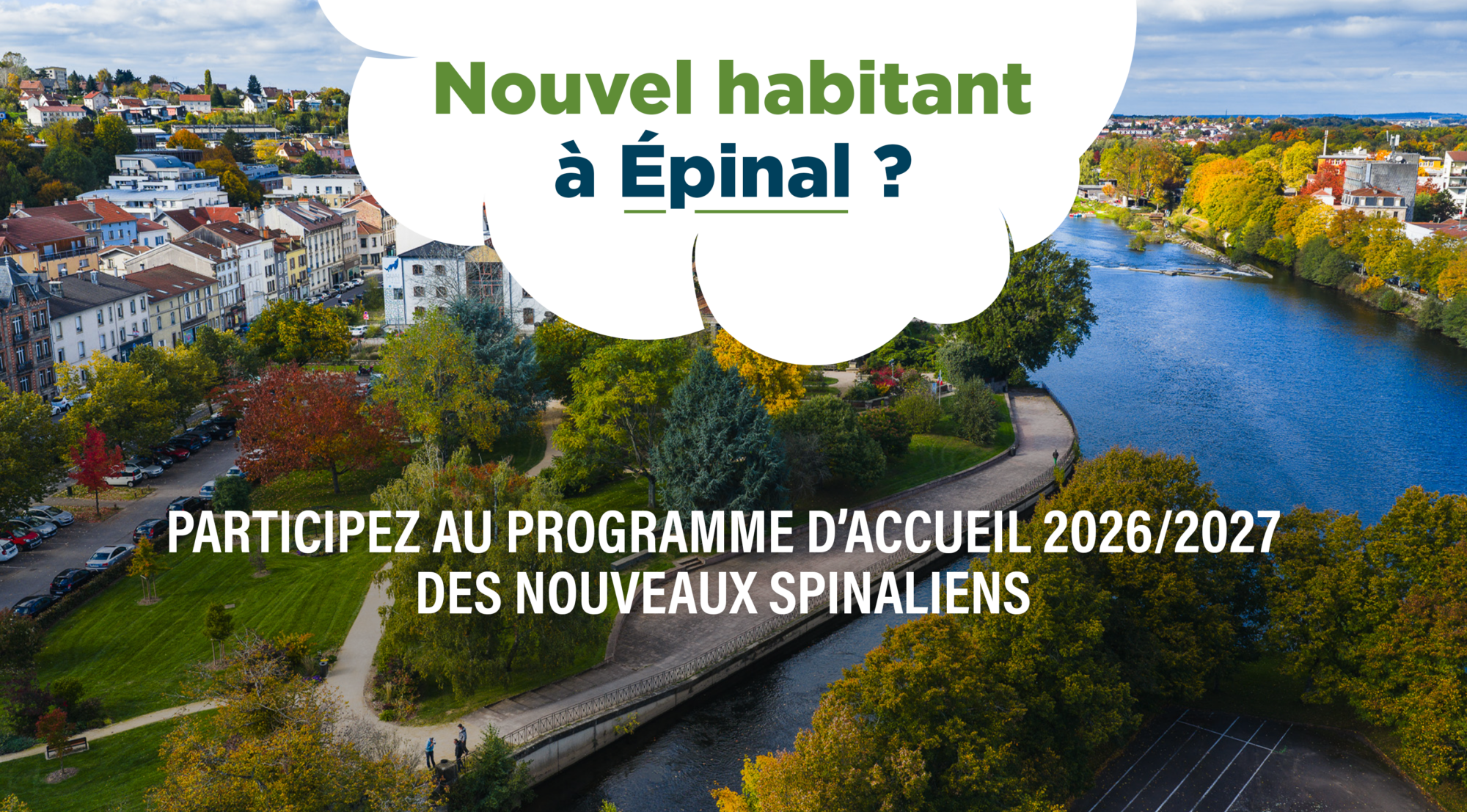Nouvel habitant à Épinal ? : Participez au programme d’accueil !