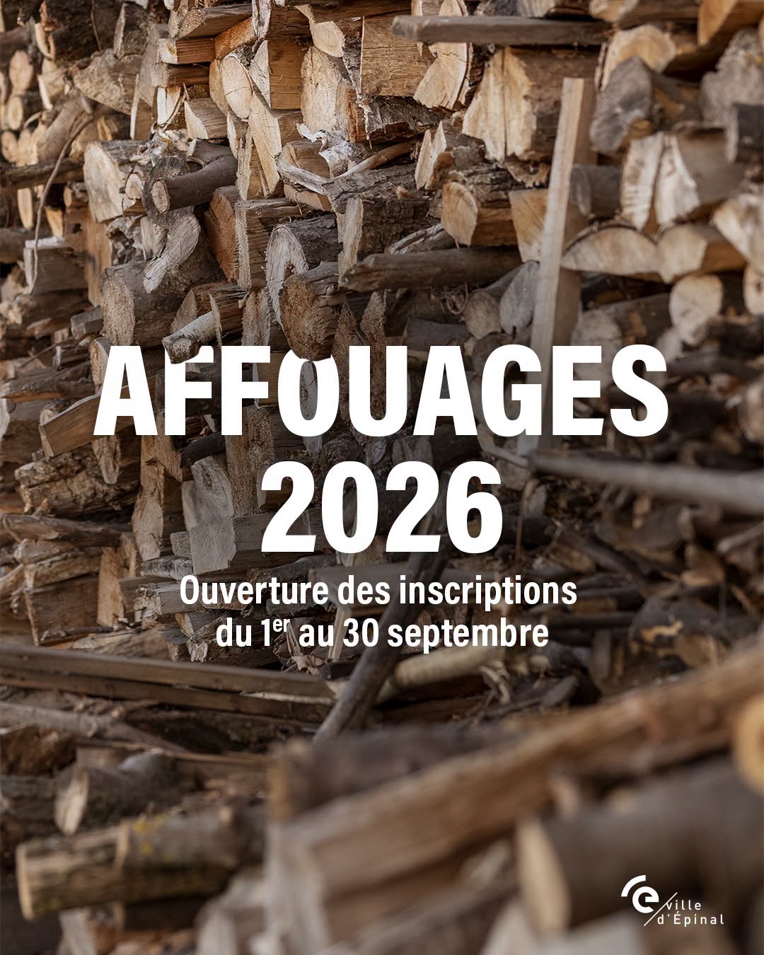Affouages 2026 : inscrivez-vous pour le tirage au sort