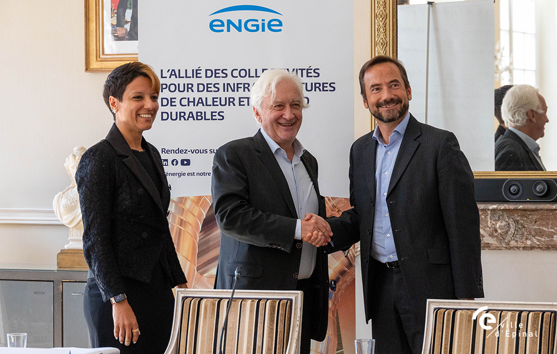 Réseau de chaleur urbain : la Ville renouvelle sa confiance à ENGIE pour accélérer la transition énergétique